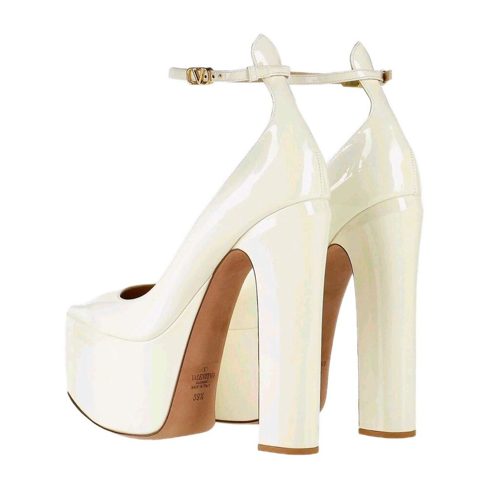 VALENTINO GARAVANI Leather Pump Shoes US10 VLogo . - Picture 2 of 16
